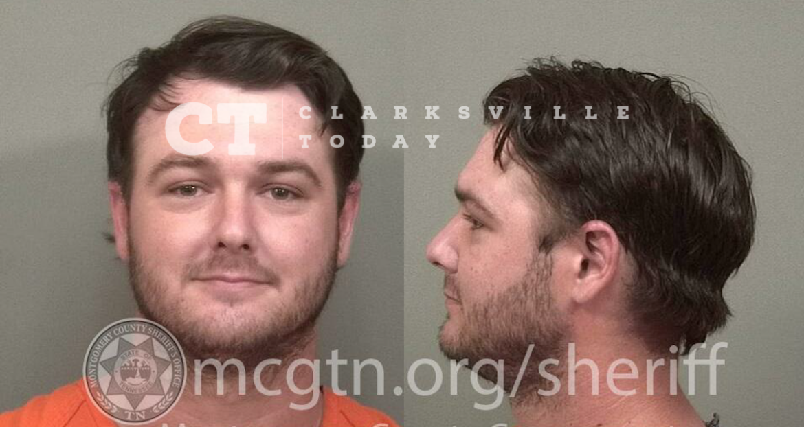 DUI: Cody Sloan speeds past stop sign & swerves between lanes on Rossview Road